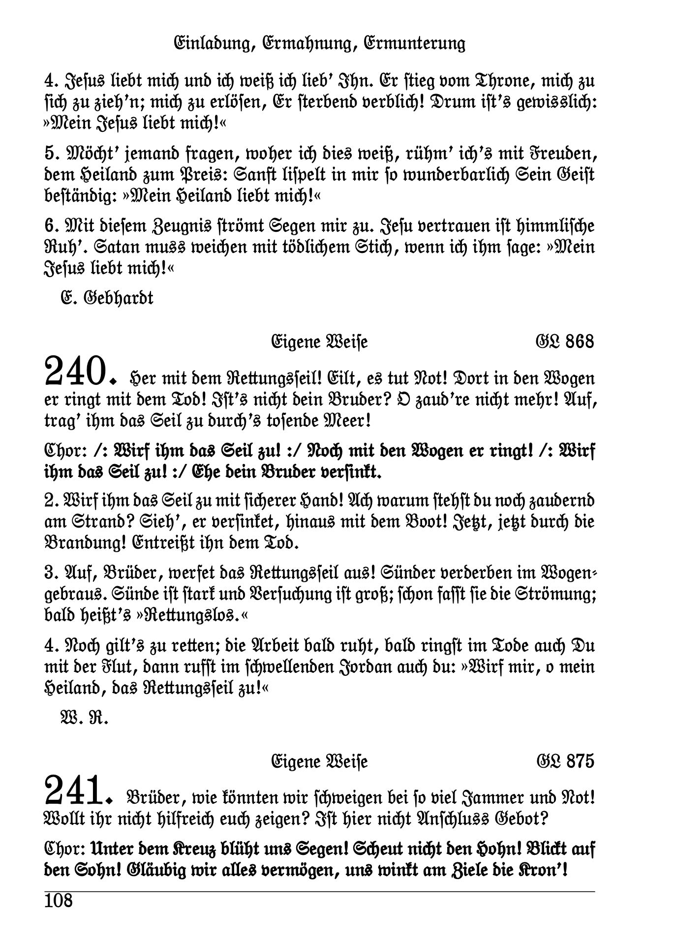 Gemeinschafts-Liederbuch Fraktur