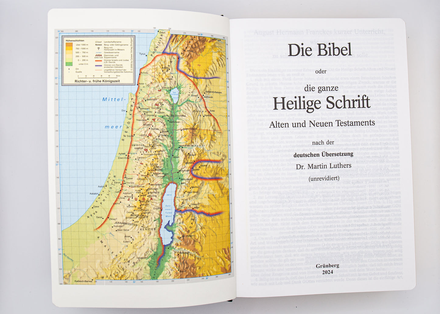 A&O Handbibel Standardausgabe mit Kunstleder & Goldschnitt