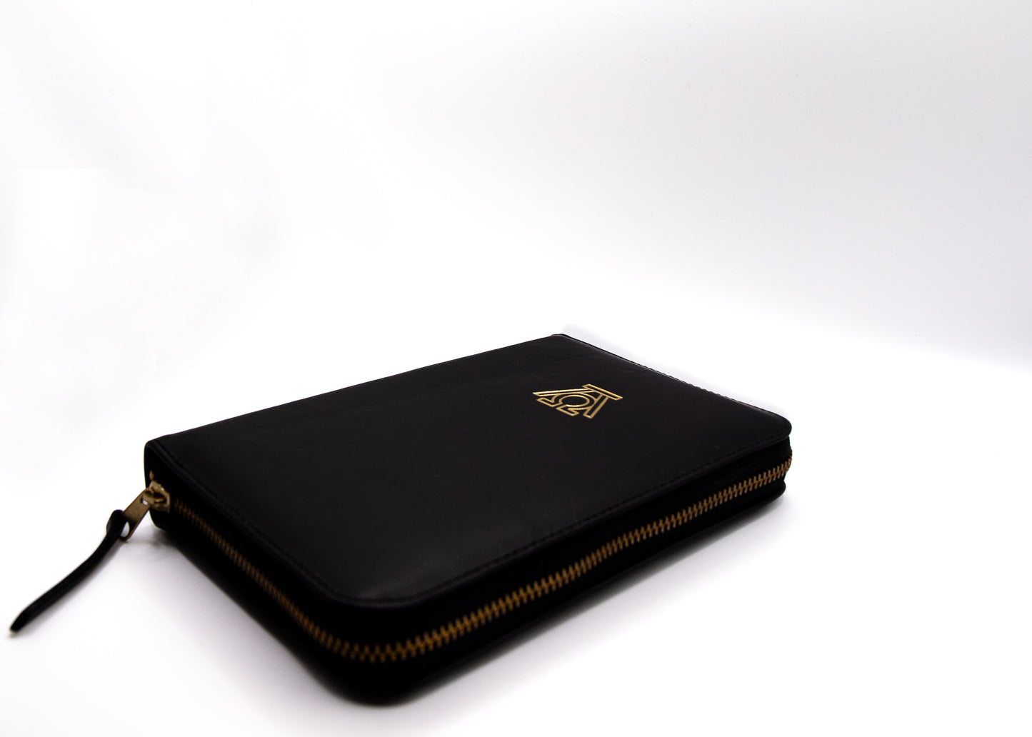 A&O Taschenbibel Leder Goldschnitt & Reißverschluss