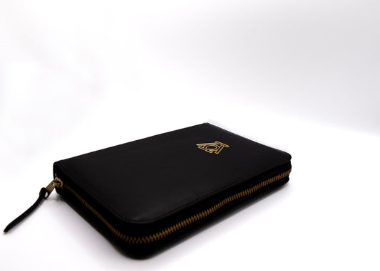A&O Taschenbibel Leder Goldschnitt & Reißverschluss